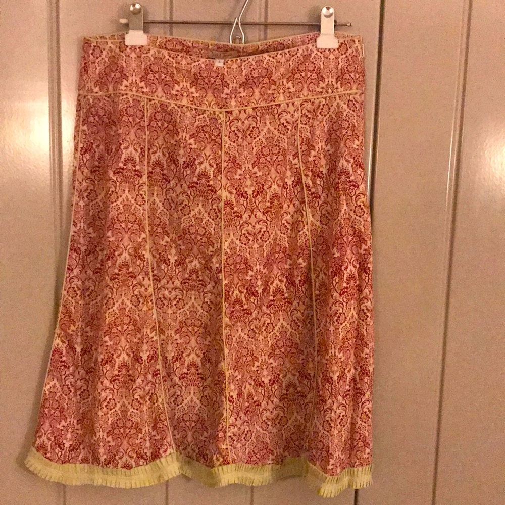 Unique and Cute Midi Skirt Large Duck & Jayne Brand EUC